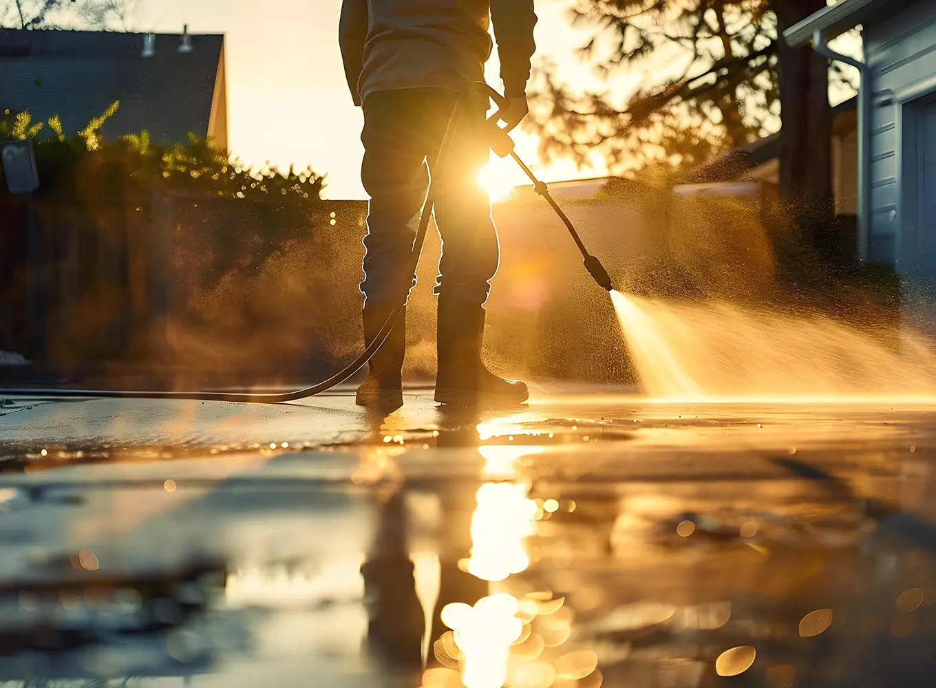 Power washing services for homes and businesses in the collinsville il area