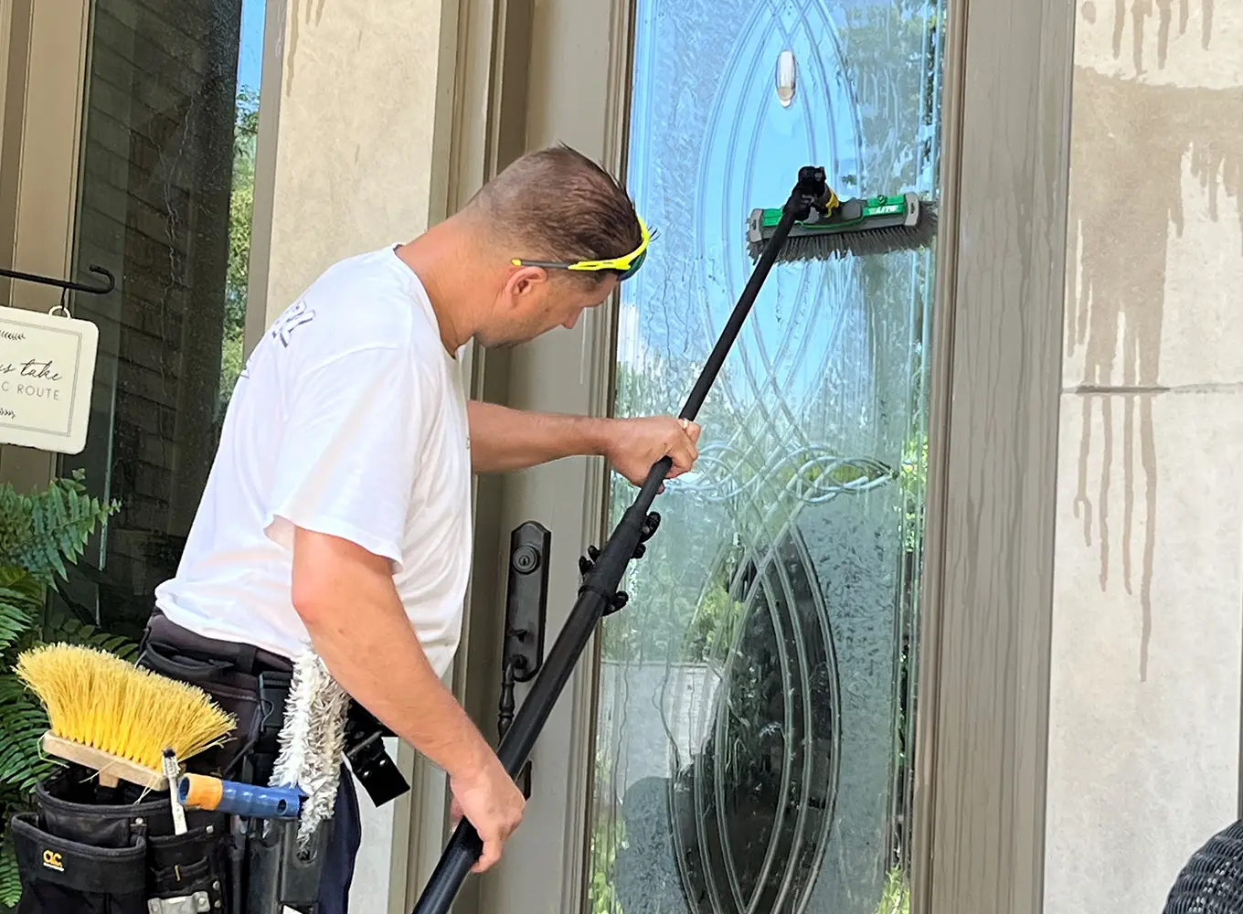 window cleaning and power washing services near collinsville il