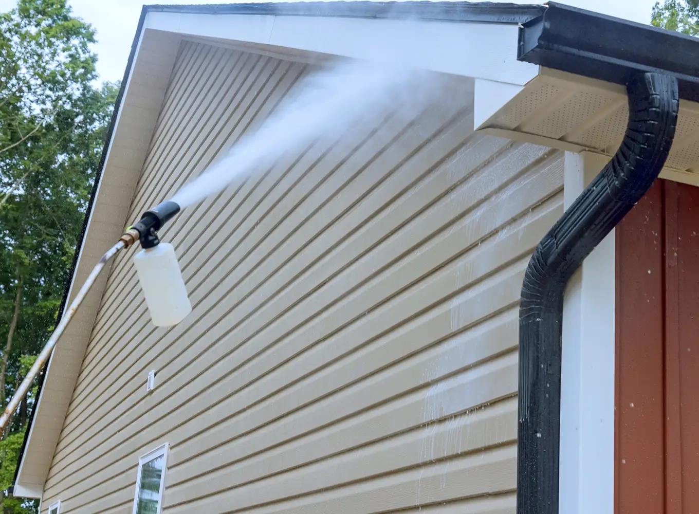 home exterior cleaning services in collinsville il